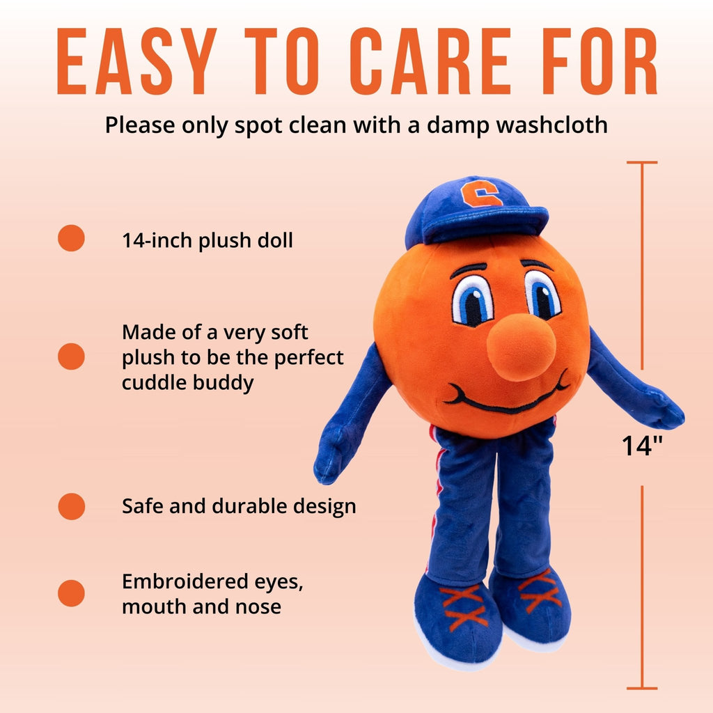 Plushible.comPlush FigureSyracuse University Otto the Orange 14 Inch Plush Figure