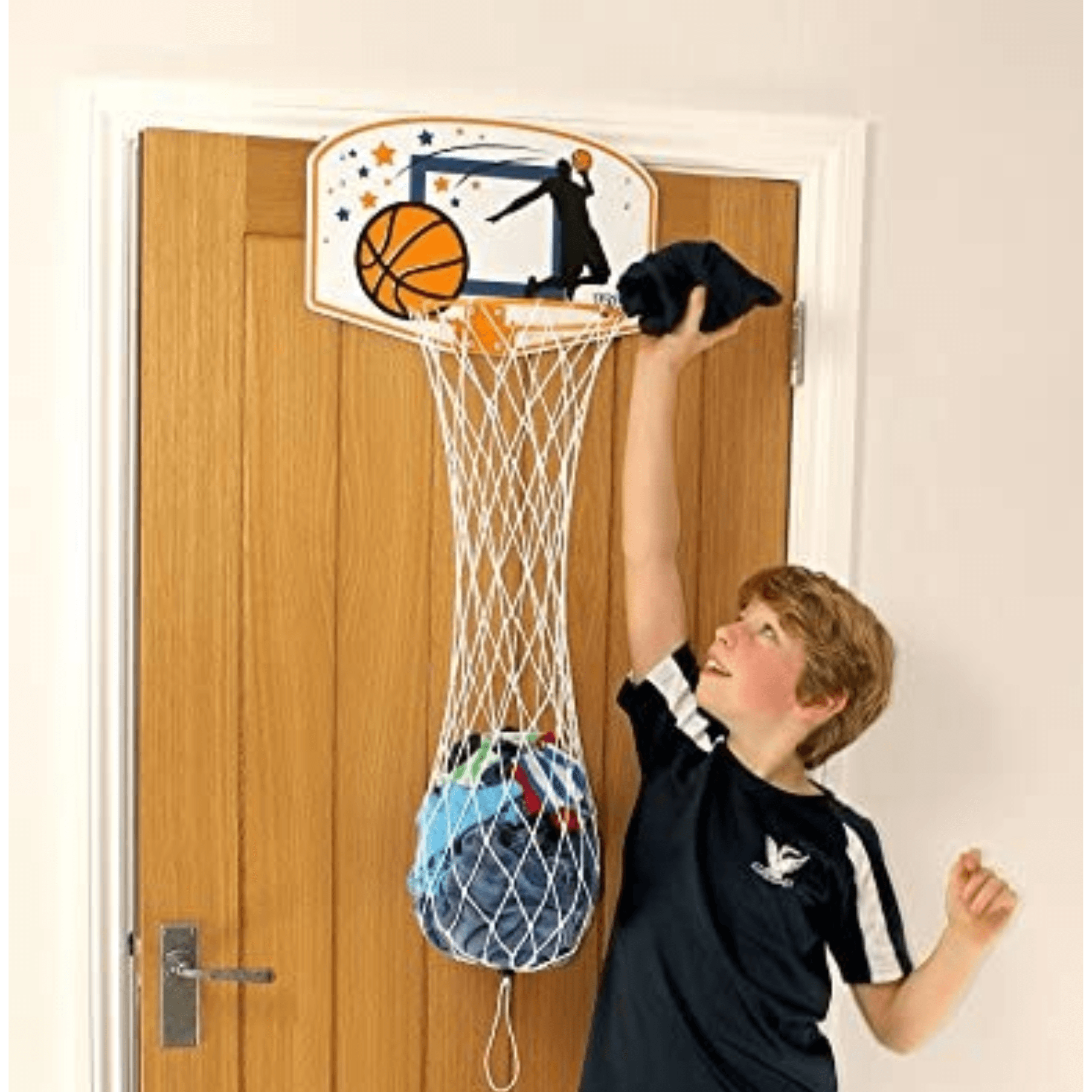 Taylor Toy Basketball Hoop Clothes Hamper - OrangeOnions Wholesale
