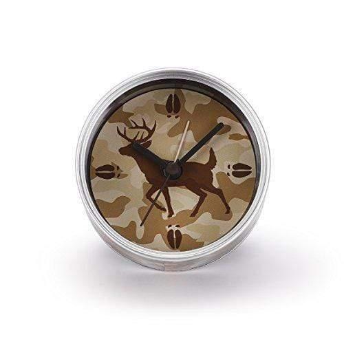 Plushible.comDesk & Shelf ClocksThe Camo Clock: Don't Let Time Sneak Up on You!