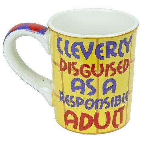 Plushible.comHomeTumbleweed Pottery Cleverly Disguised as a Responsible Adult Coffee Mug