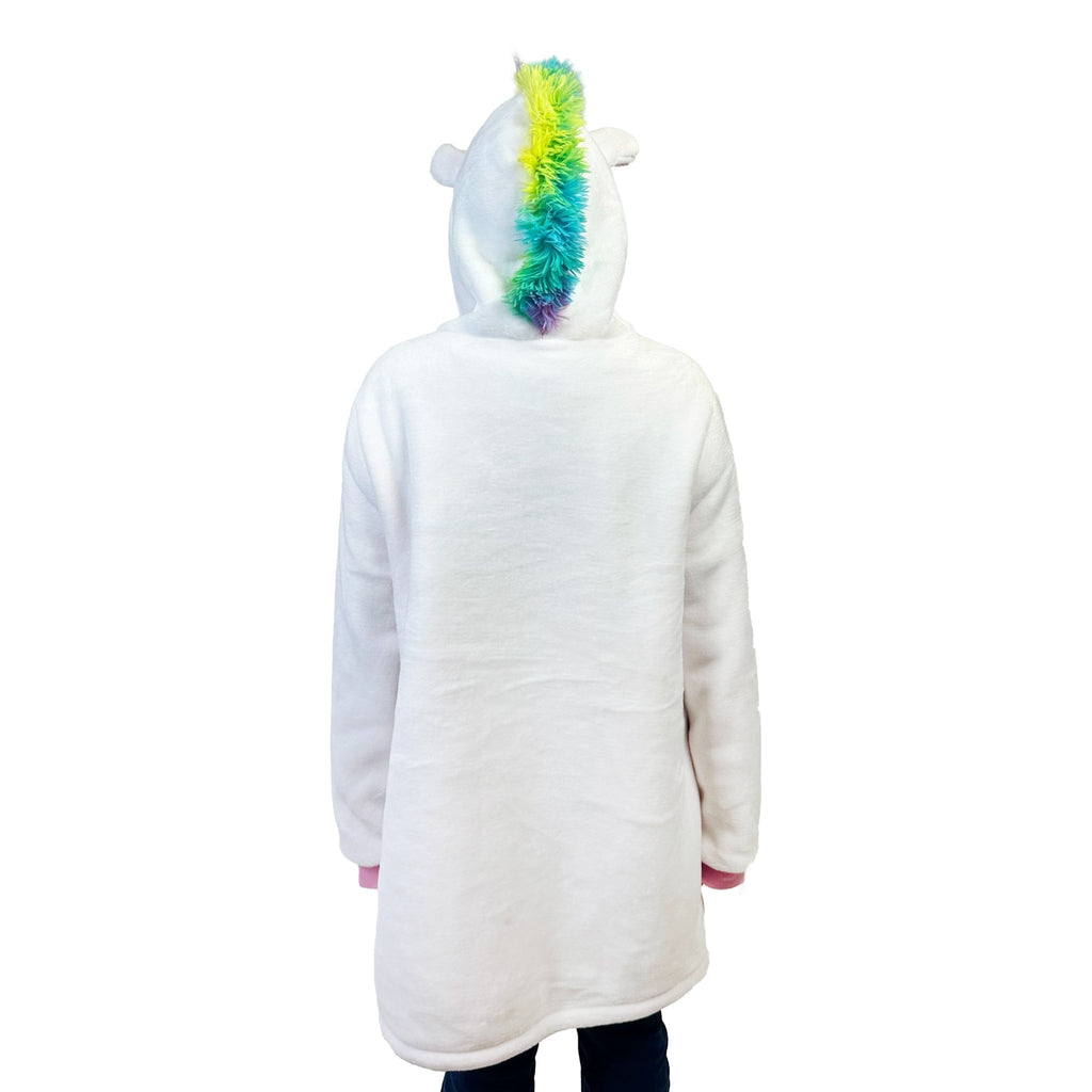 Plushible.comSnugiblesUnicorn Blanket Hoodie