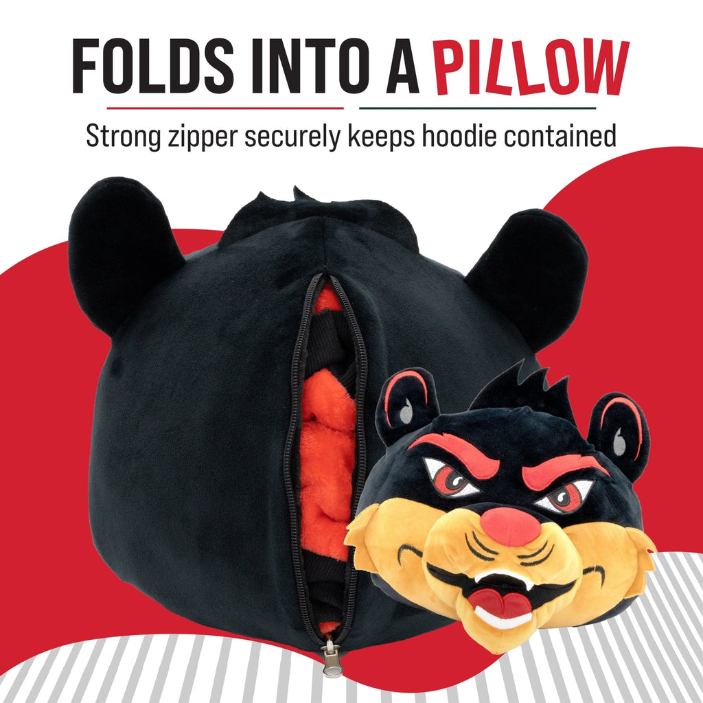 Plushible.comSnugiblesUniversity of Cincinnati Bearcats Snugible | Blanket Hoodie & Pillow