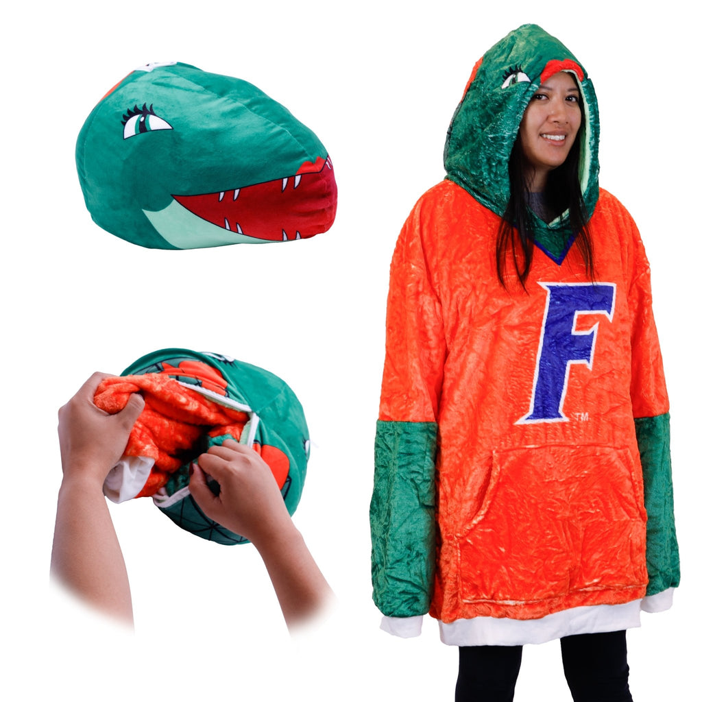 Plushible.comSnugiblesUniversity of Florida Alberta Snugible | Blanket Hoodie & Pillow