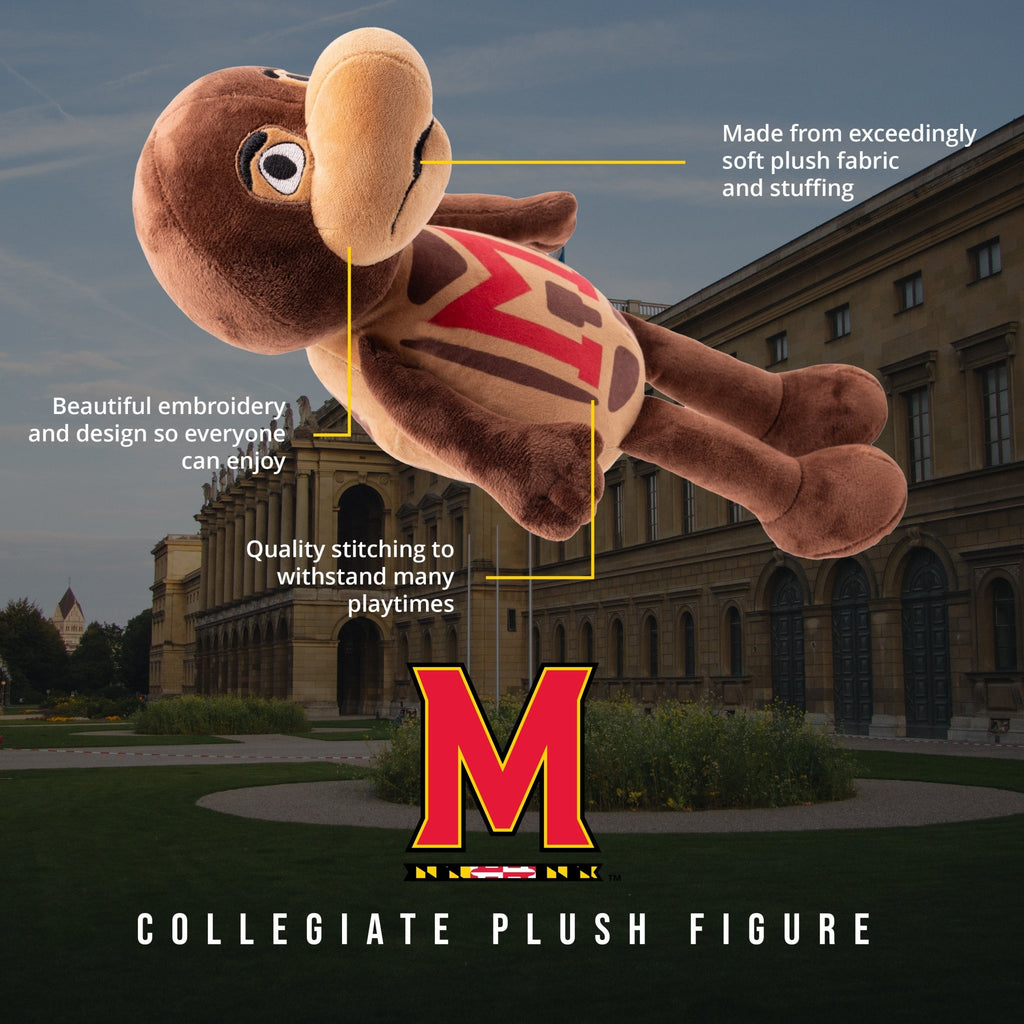 Plushible.com14 Inch Rag DollsUniversity of Maryland Testudo 14 Inch Plush Figure