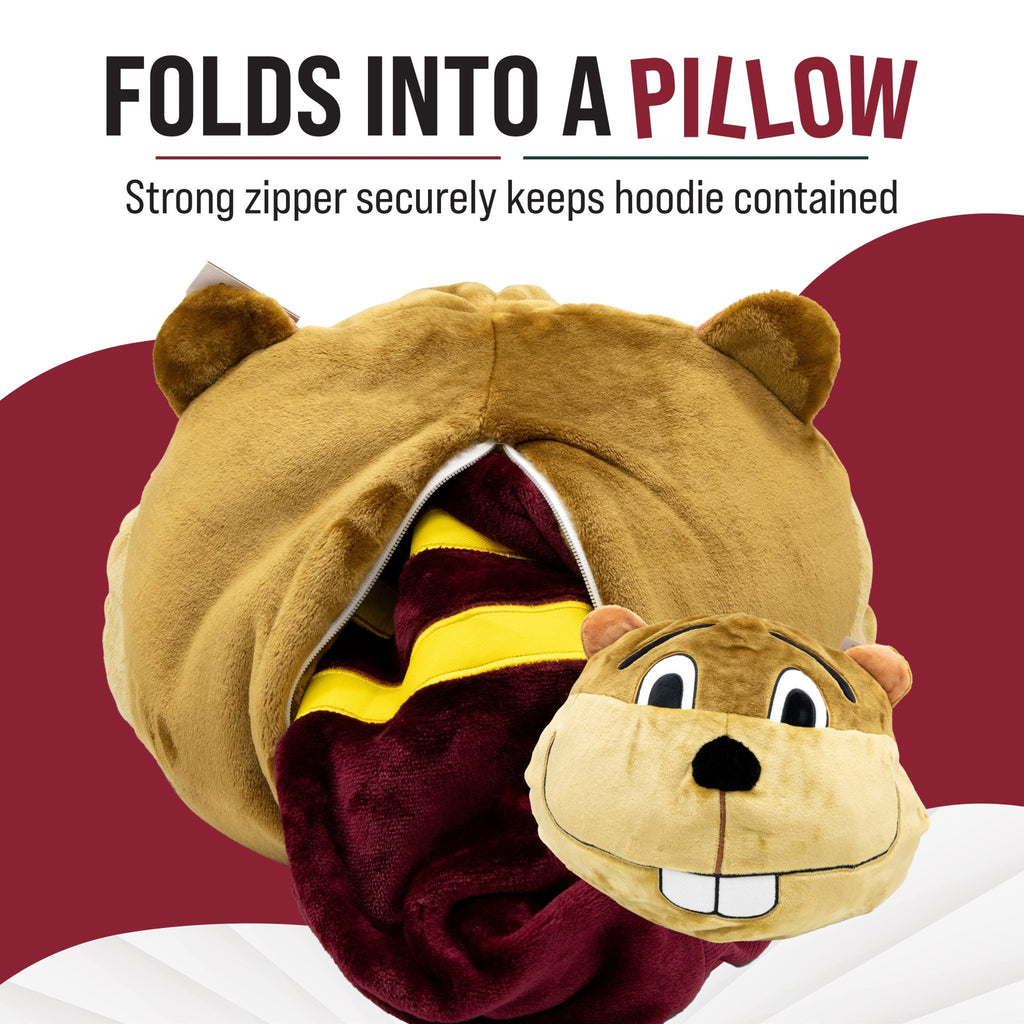 Plushible.comSnugiblesUniversity of Minnesota Gophers Snugible | Blanket Hoodie & Pillow