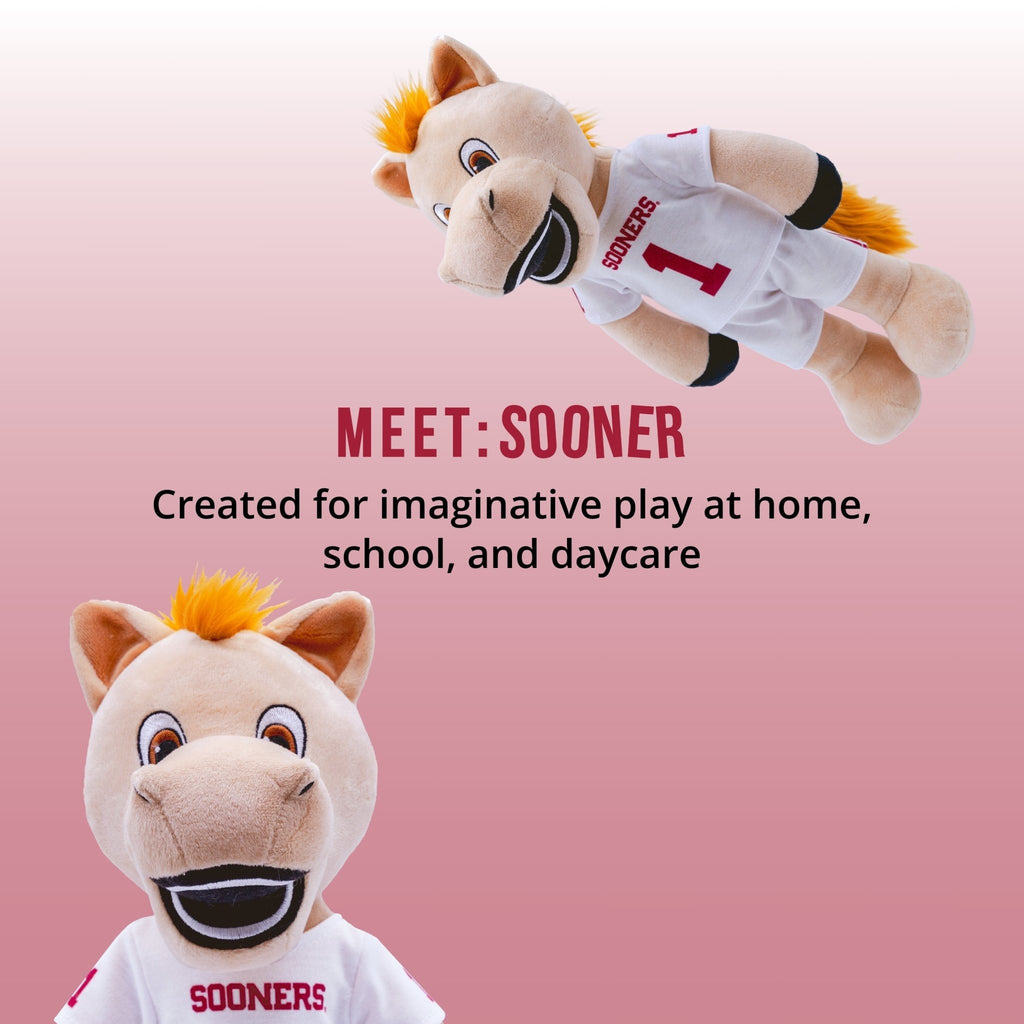 Plushible.comPlush FigureUniversity Of Oklahoma Sooner 14 Inch Plush Figure