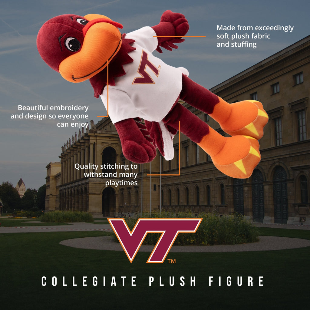 Plushible.com14 Inch Rag DollsVirginia Tech Hokie Bird 14 Inch Plush Figure