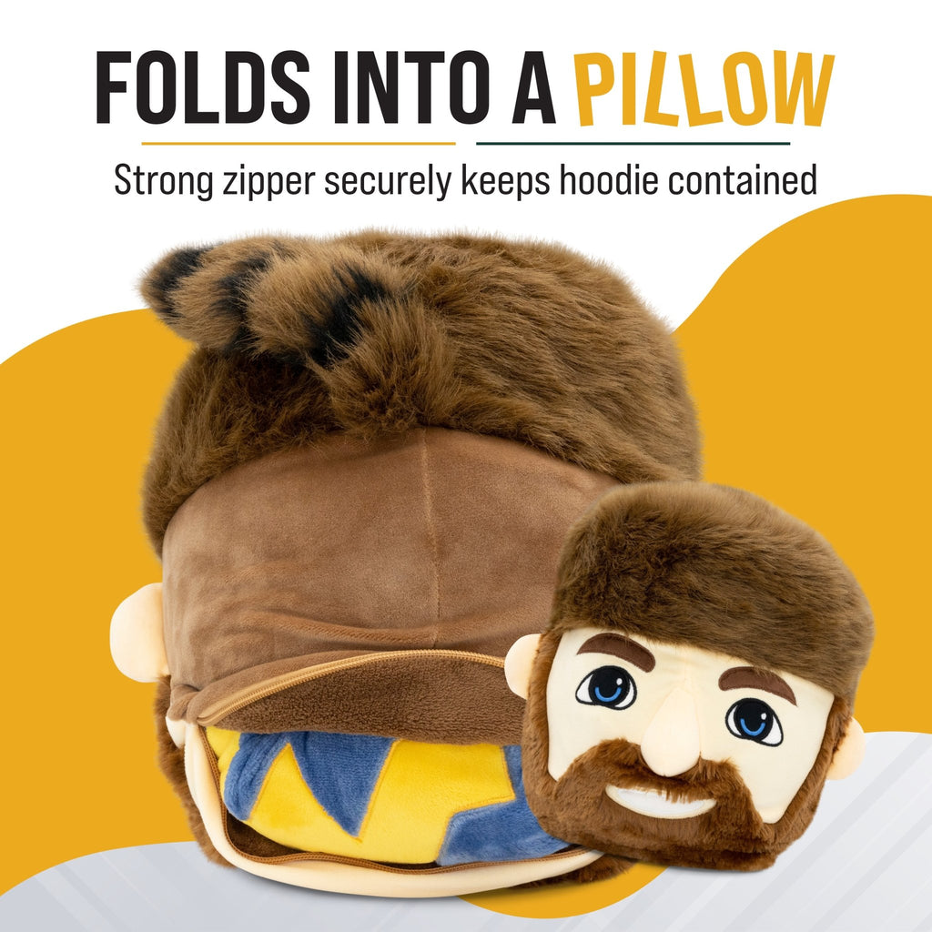 Plushible.comSnugiblesWest Virginia University Mountaineer Snugible | Blanket Hoodie & Pillow