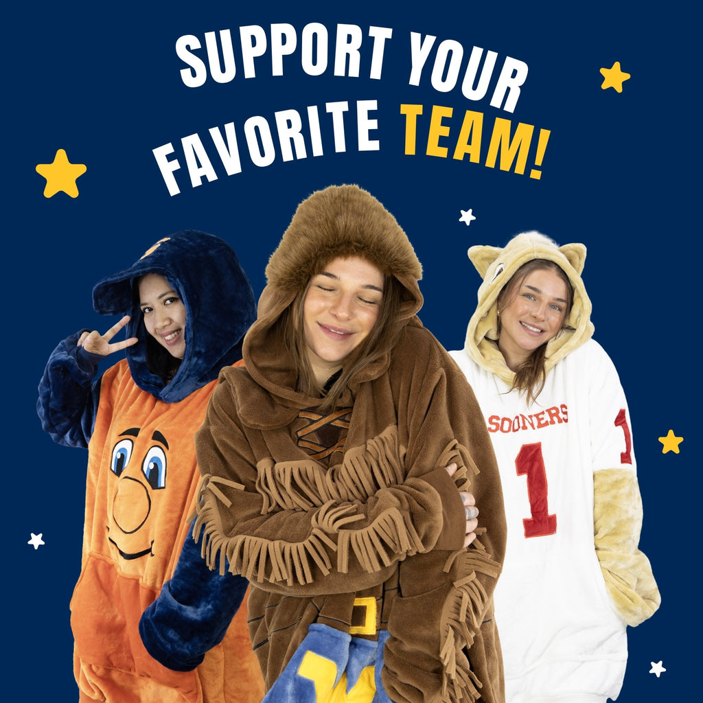 Plushible.comSnugiblesWest Virginia University Mountaineer Snugible | Blanket Hoodie & Pillow