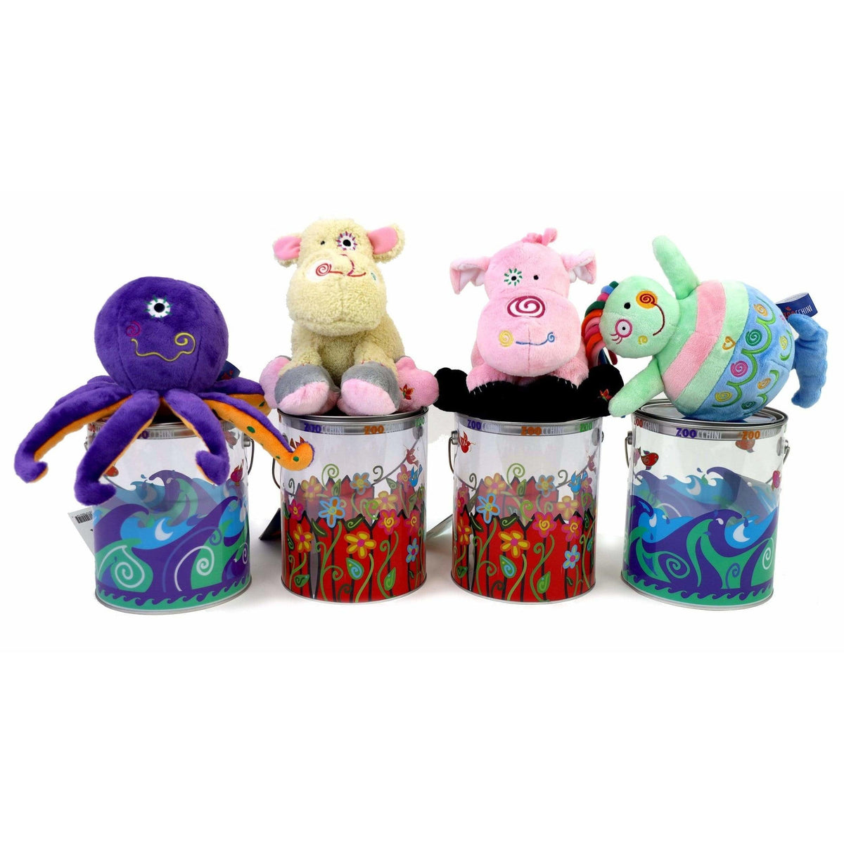 Zoocchini Pets - Plush Bucket Pals - OrangeOnions Wholesale