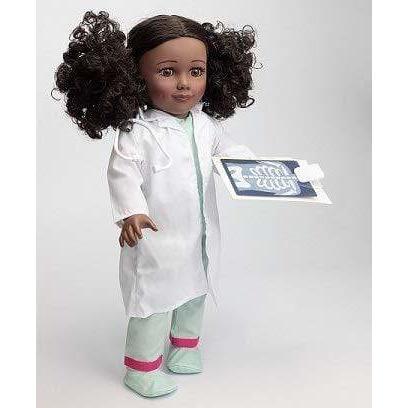 Playtime by Eimmie TOY_FIGURE Playtime by Eimmie Doctor Doll Set - Nurse Doll Accessories - First Responder 18" Doll Clothing with Accessories - Doctor Kit for Kids