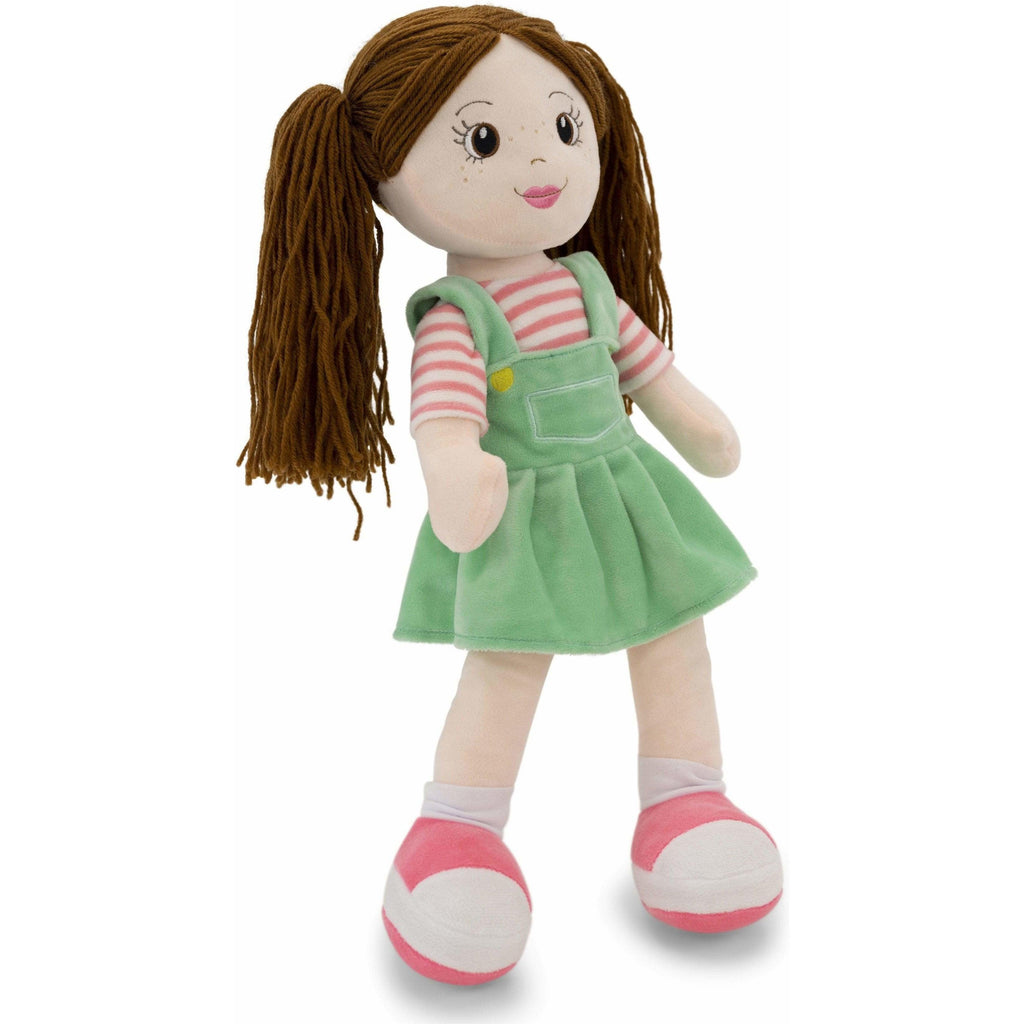 girl rag doll facing right